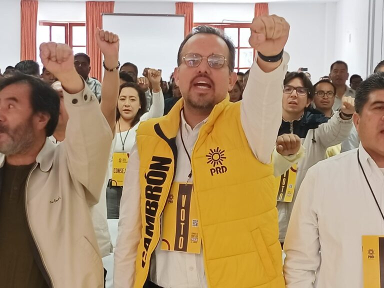 Asiste J. Manuel Cambrón al Consejo Político Estatal 2023 del PRD