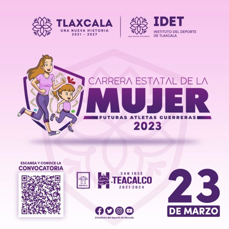 Invita IDET a PArticipar en la Carrera Estatal de la Mujer 5K «Futuras Guerreras Atletas»
