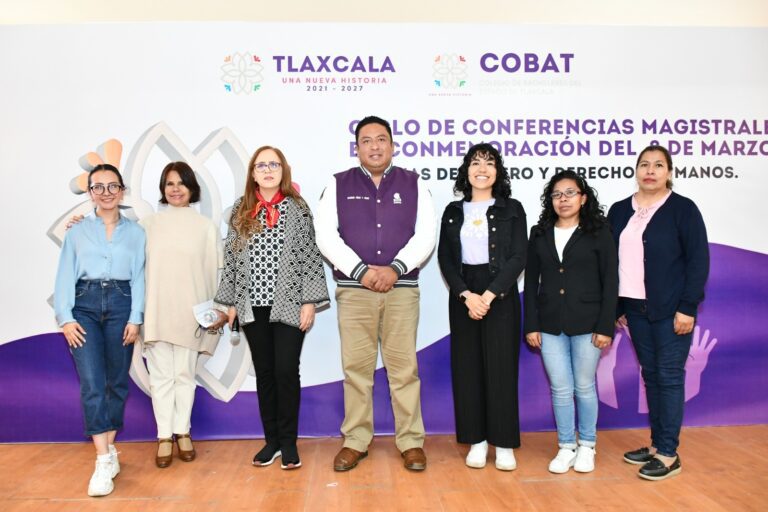 Conmemora el Cobat el 8M con ciclo de conferencias
