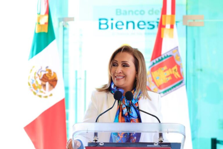 Inauguró Gobernadora Banco del Bienestar en Terrenate