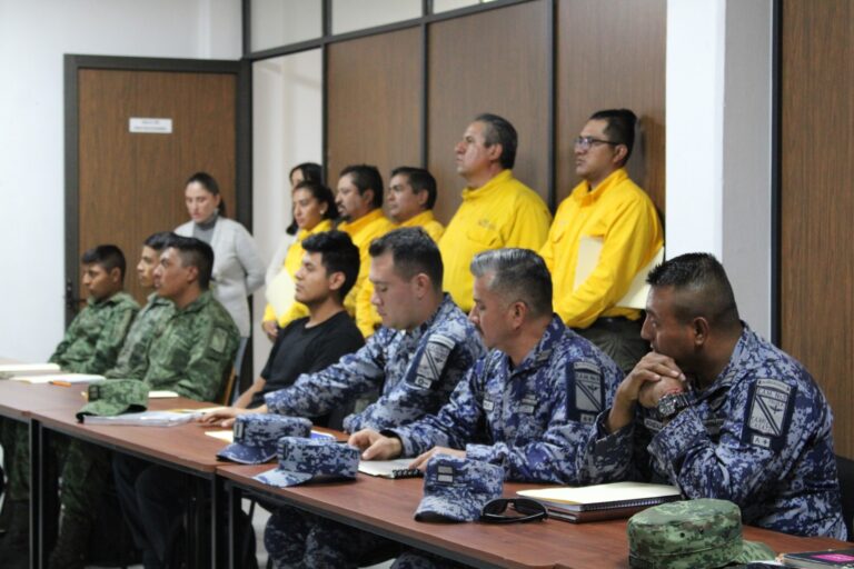 Mantienen Autoridades Capacitación Para el Combate de Incendios