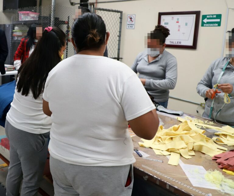 Recibe remuneración por su trabajo el 82% de PPL del Cereso Femenil