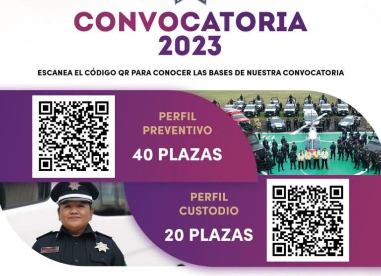 Emite SSC Convocatoria Para Incorporarse a la Policía Estatal