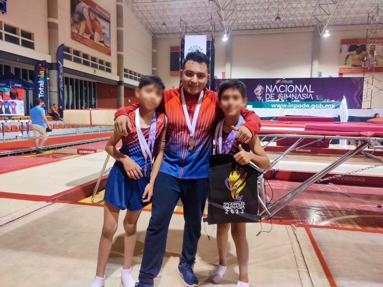 Gana Selección de Gimnasia de Trampolín 11 Pases Para Nacionales Conade 2023