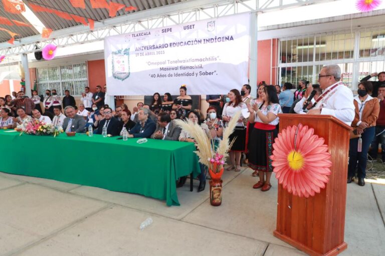 Celebró SEPE-USET 40 años de educación indígena