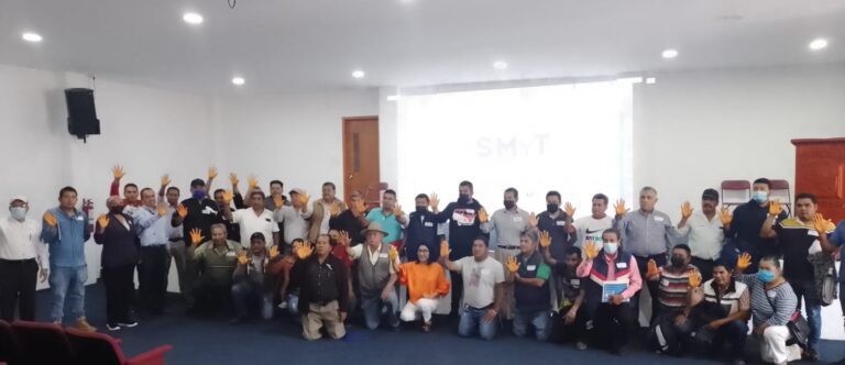 Ofrecen Movilidad Segura a mujeres usuarias del transporte público