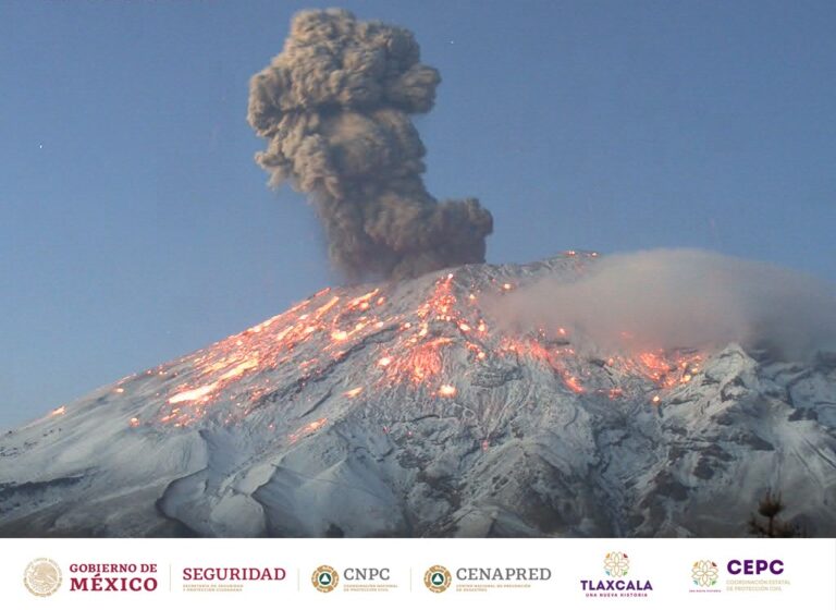 Emite CEPC Recomendaciones por Caída de Ceniza