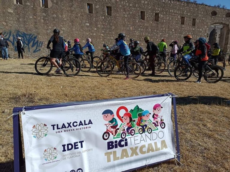Invita IDET e INAH a «Biciteando por Tlaxcala» Rumbo a Cacaxtla