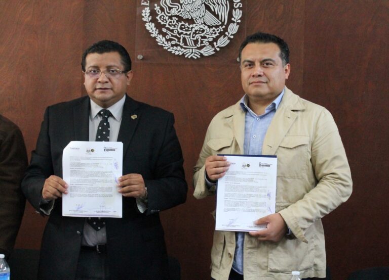 Firman Convenio Cesesp y Centro de Estudios Superiores de Tlaxcala
