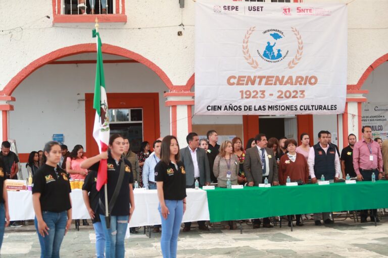 Celebró SEPE-USET Centenario de Misiones Culturales