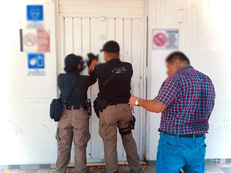 La PFM cumplimentó una orden de cateo en centro nocturno por el hallazgo de armas de fuego