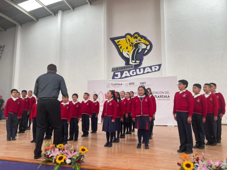 Celebró SEPE-USET Concurso Estatal de Himnos Nacional y a Tlaxcala de Nivel Primarias
