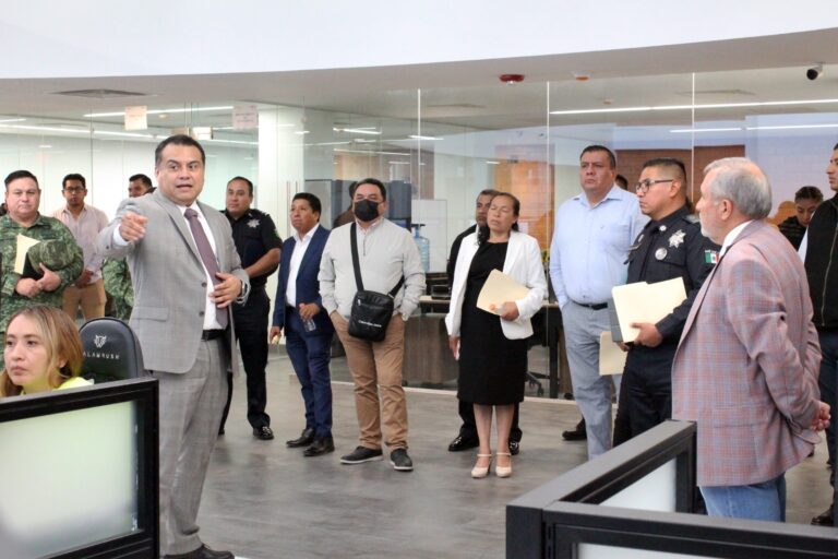 Conocen Presidentes Municipales de la Región II de Tlaxcala el C5i