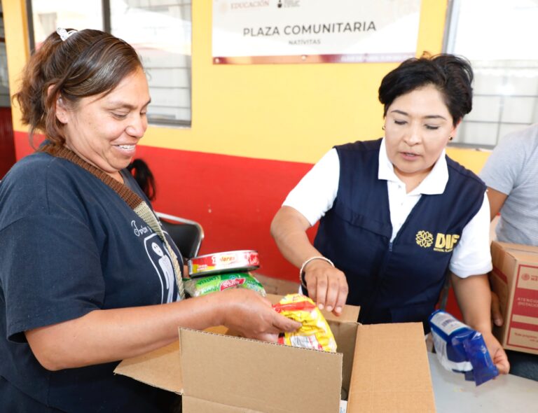 Avanza Sedif en la dispersión de apoyos alimentarios a grupos vulnerables