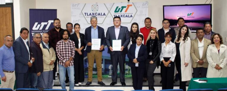 Firmó UTT convenio con Canacintra Tlaxcala en Beneficio de la Comunidad Estudiantil