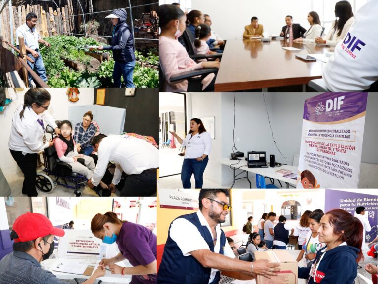 Atendió Sedif a más de 159 mil tlaxcaltecas en el primer semestre de 2023