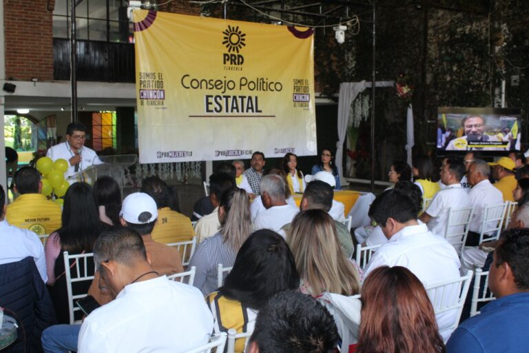Con un ambiente de Unidad y Compromiso el PRD de Tlaxcala Llevó a cabo su Consejo Estatal