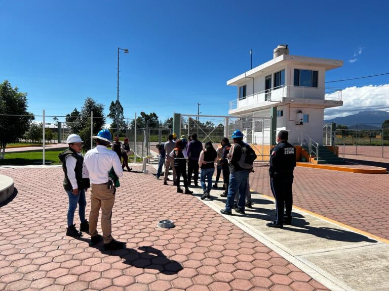 Supervisó CEPC Simulacro de Fuga de gas en Empresa Privada en Xaloztoc