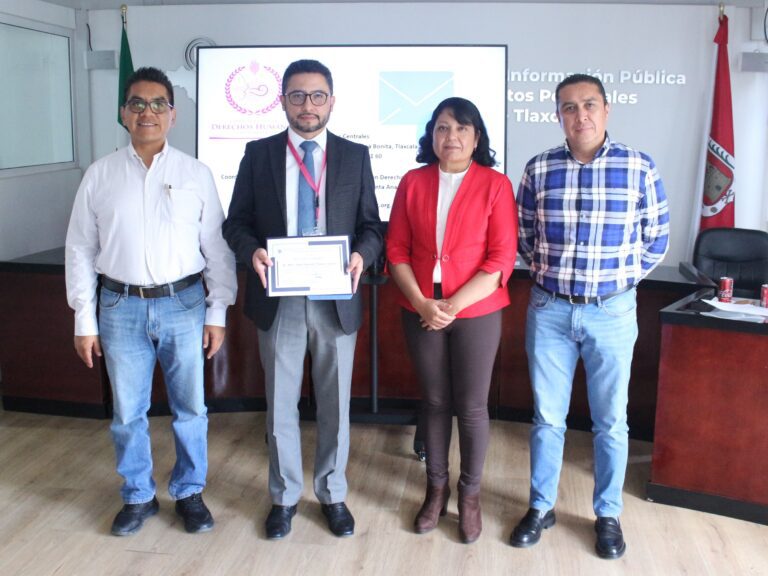 IAIP Tlaxcala recibe capacitación en materia de Derechos Humanos