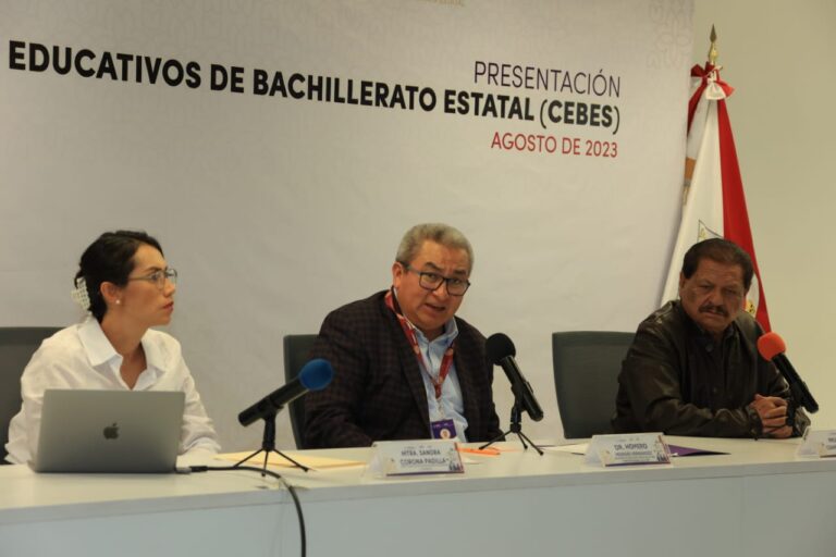 Presenta SEPE-USET Centros Educativos de Bachillerato Estatal