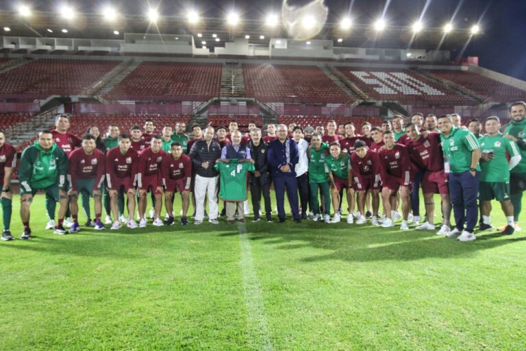 Recibe Gobierno del Estado a Selección Mexicana