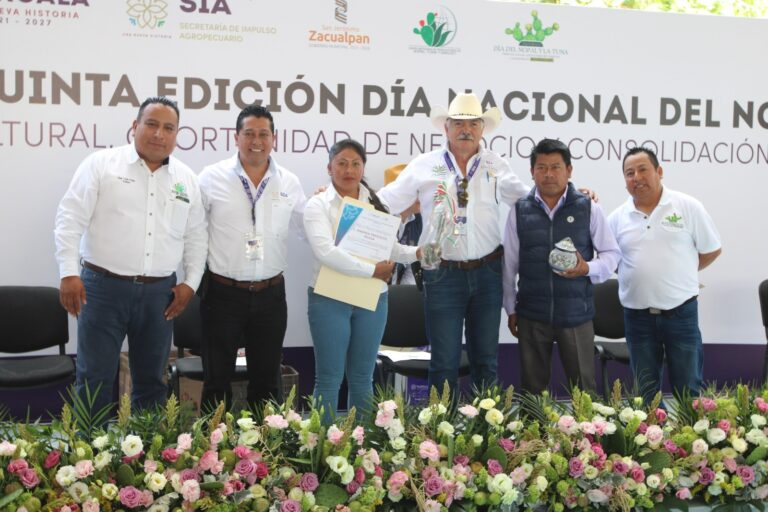 Conmemora SIA Día Nacional del Nopal en Tlaxcala