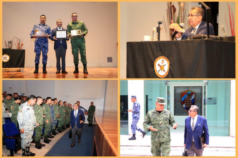 Presentó Rector modelo educativo de la UATx en Escuela de Mando del Ejército y Fuerza Aérea