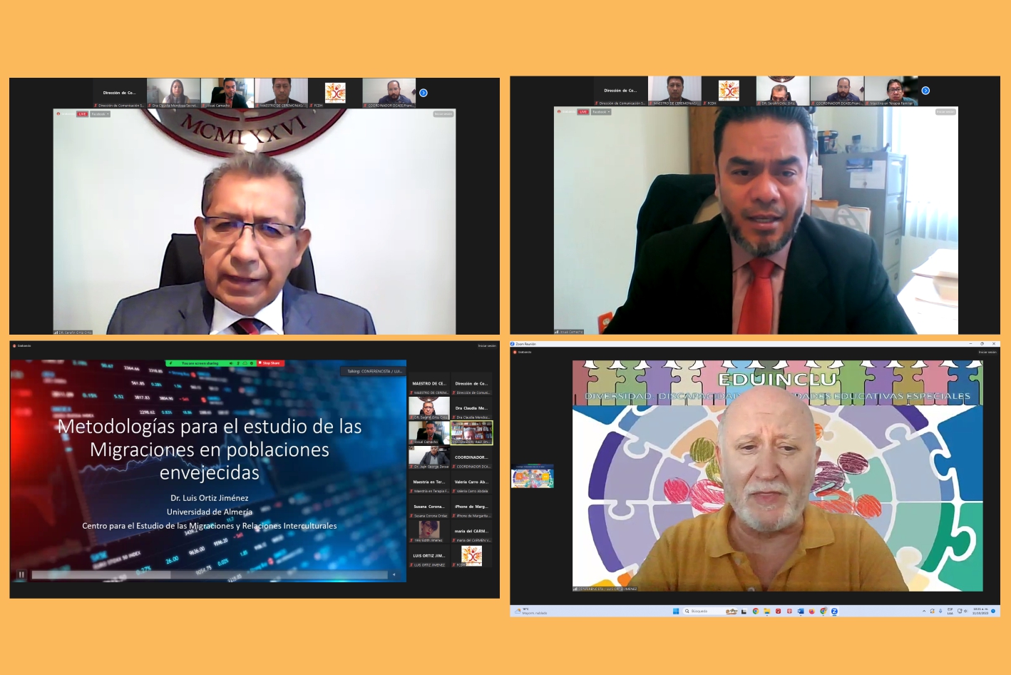 11 Analizan en UATx fenómeno de la migración en adultos mayores