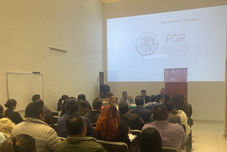 FGR y PGJE Realizan Conversatorio en Temas de Procuración de Justicia en Tlaxcala