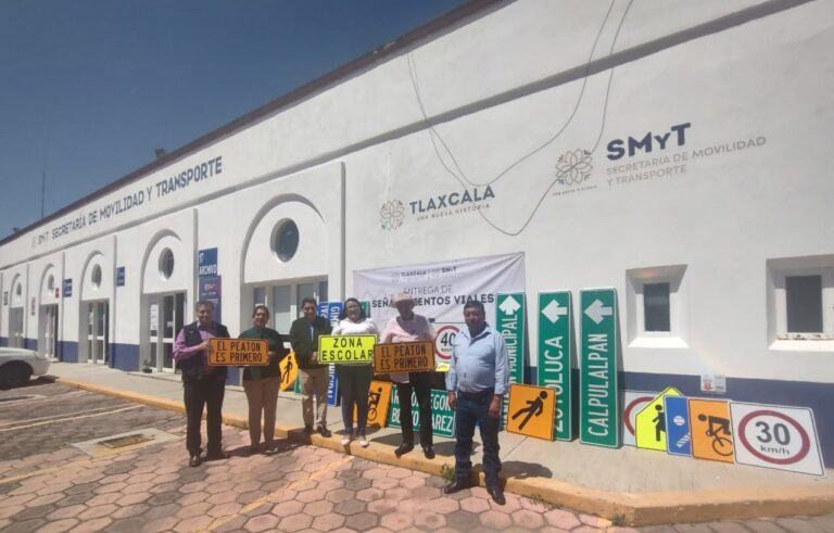 Entrega SMyT Señalamientos Viales a Municipios e Instituciones Educativas