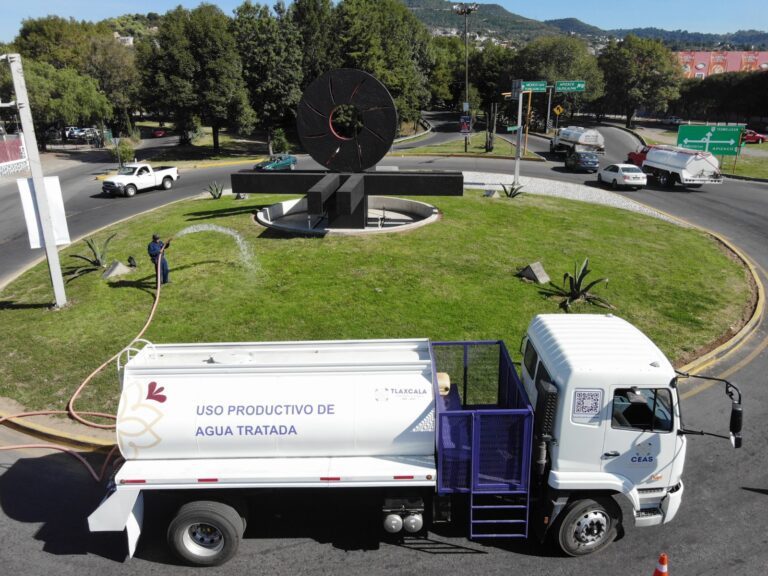 Pone en Marcha Gobierno del Estado Agua Tratada Para Riego de Áreas Verdes y Agrícolas