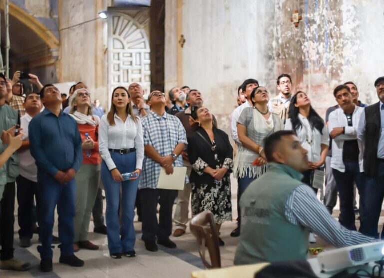 Alejandra Frausto supervisa restauración del patrimonio cultural en Estado de México