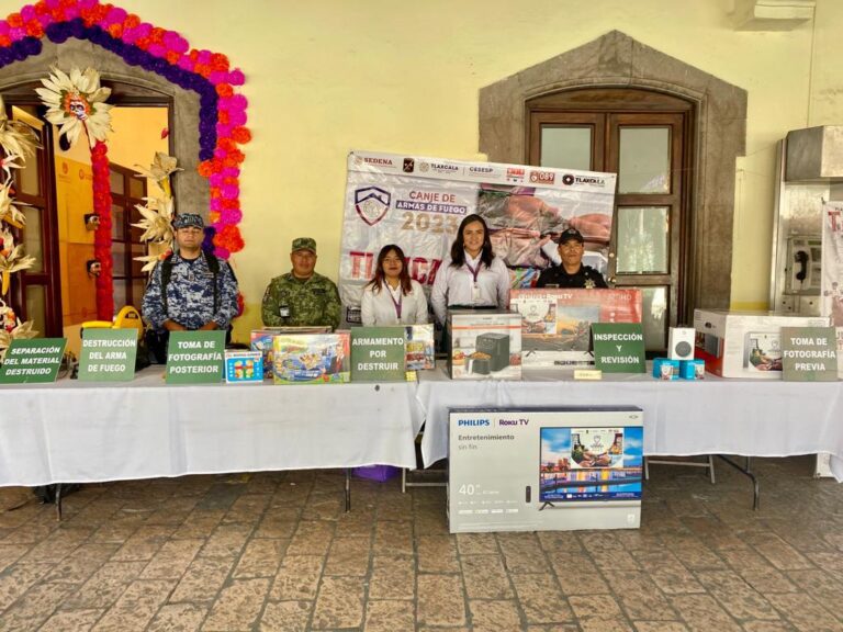 Avanza Desarme Voluntario con 45 Armas Canjeadas: Cesesp