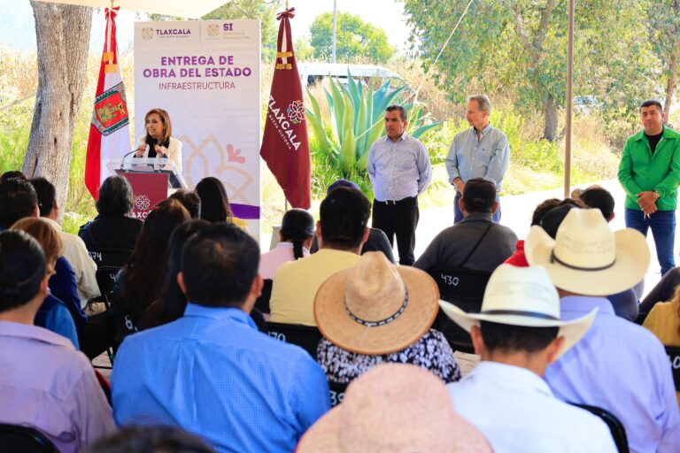 Entregó Gobernadora Obras Públicas en Cuaxomulco; Benefician a mil 500 Habitantes