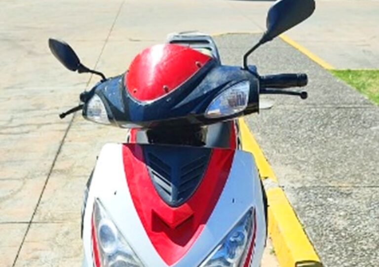 Asegura PGJE motocicleta con reporte de robo en el motor en el Estado De México