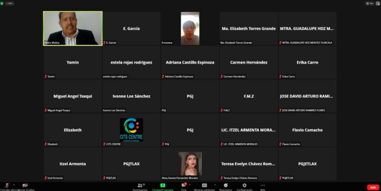 Imparte PGJE Conferencia “La Investigación de Feminicidios”