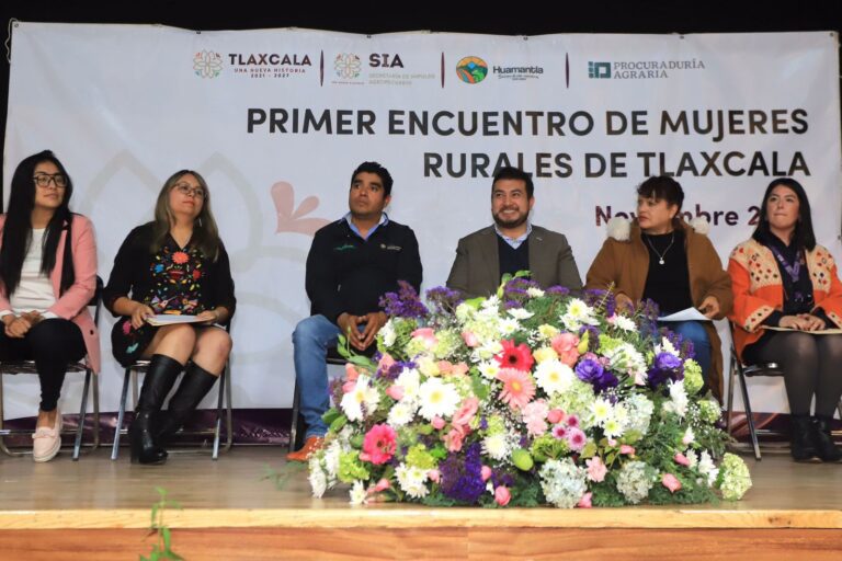 Realizó SIA “Primer Encuentro de Mujeres Rurales de Tlaxcala”