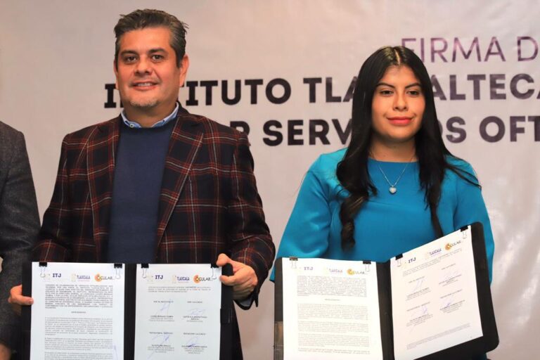 Signan convenio ITJ y Cliníca Ocular de servicios oftalmológicos