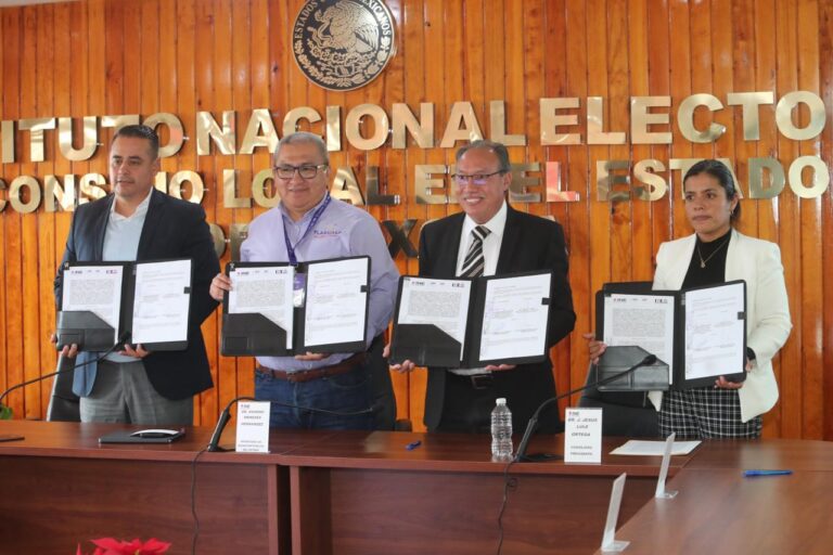 Firmó SEPE-USET Convenio de Colaboración con Autoridades Electorales