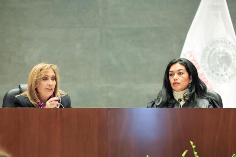 Atestiguó Gobernadora Informe de Actividades del TSJE 2023