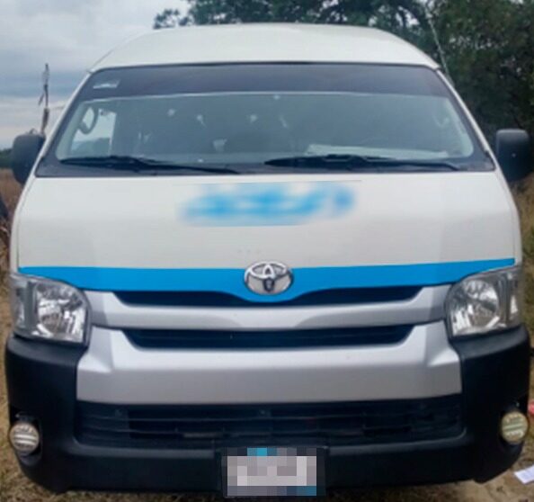 A disposición de PGJE camioneta que contaba con reporte de robo con violencia