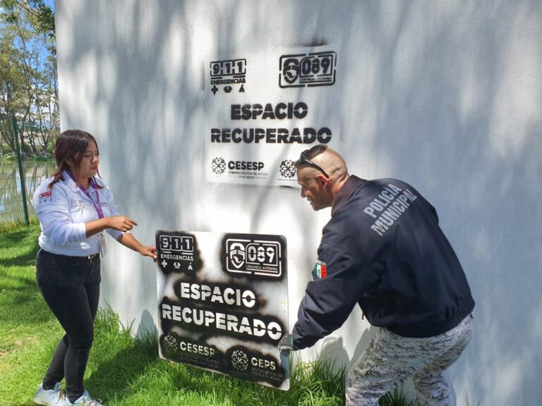 Rescata CESESP 78 Espacios Públicos Durante el 2023