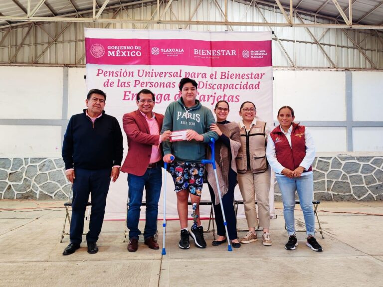 Entrega Delegación de Bienestar 2 mil 597 tarjetas a Derechohabientes de la Pensión para Las Personas con Discapacidad Permanente   
