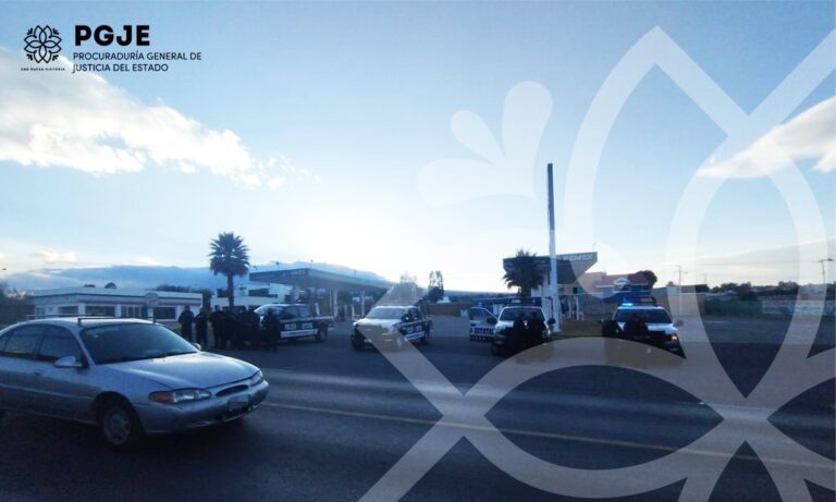 Inicia PGJE carpeta de investigación por los hechos suscitados en el municipio de Huamantla