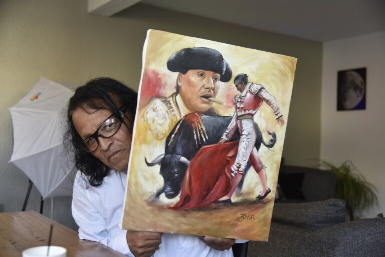 Elías Salas: un Pintor de Visita en Tlaxcala la Bella