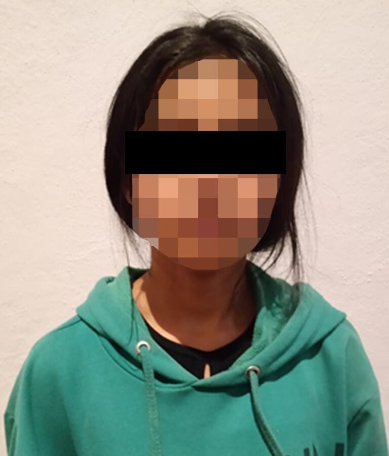 Presentan ante ministerio público a menor de edad reportada como no localizada: PGJE