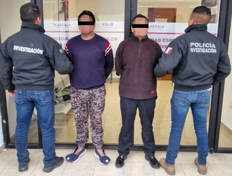 Aprehende PGJE a director y comandante de Nopalucan por homicidio calificado