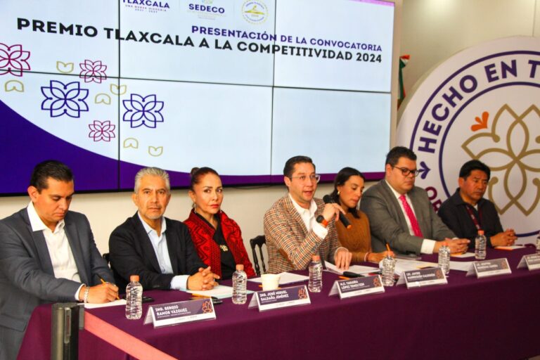 Lanza Sedeco convocatoria del Premio Tlaxcala a la Competitividad 2024