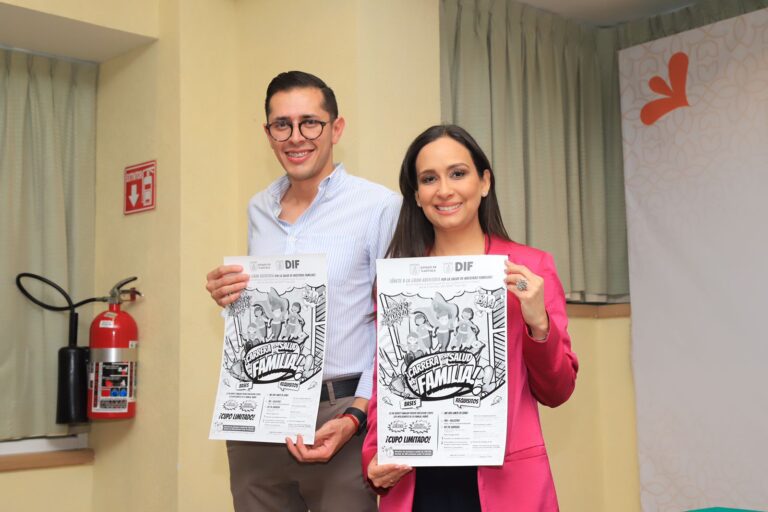 Invita Sedif a la Segunda Carrera por la Salud de la Familia en Tlaxcala