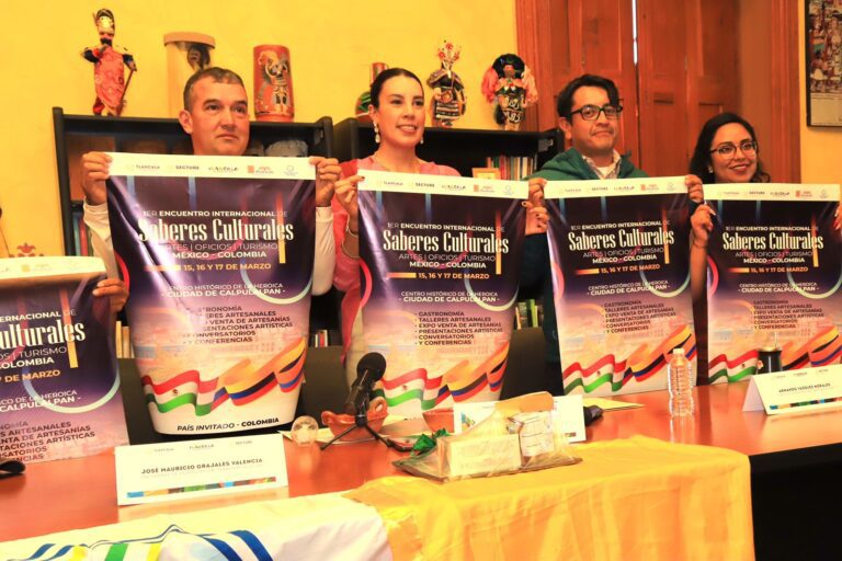 Presenta Secture el Primer Encuentro de Saberes Culturales, Artes, Oficios y Turismo Calpulalpan 2024